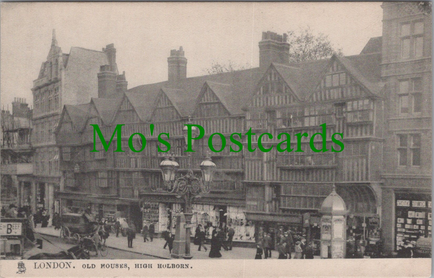 London Postcard - Old Houses, High Holborn  SW11070