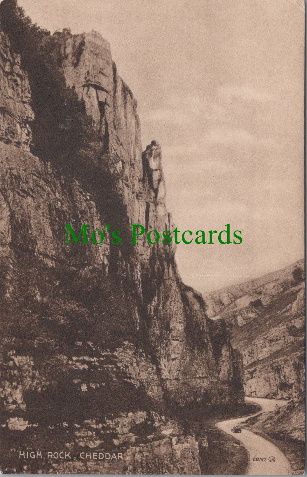 Somerset Postcard - Cheddar High Rock  SW11078
