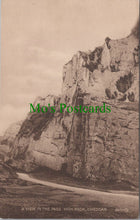 Load image into Gallery viewer, Somerset Postcard - Cheddar, A View in The Pass, High Rock  SW11079
