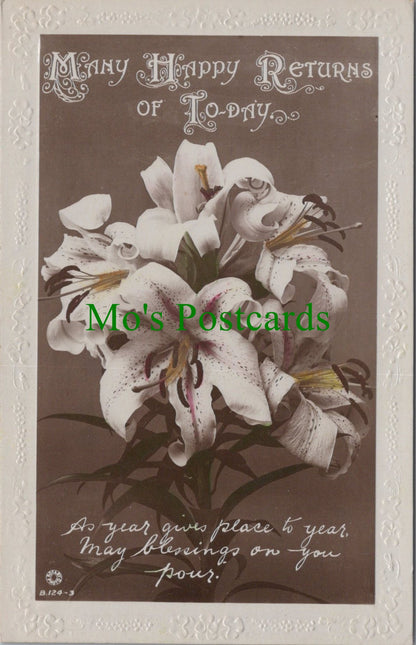 Greetings Postcard - Many Happy Returns of To-Day   SW11086