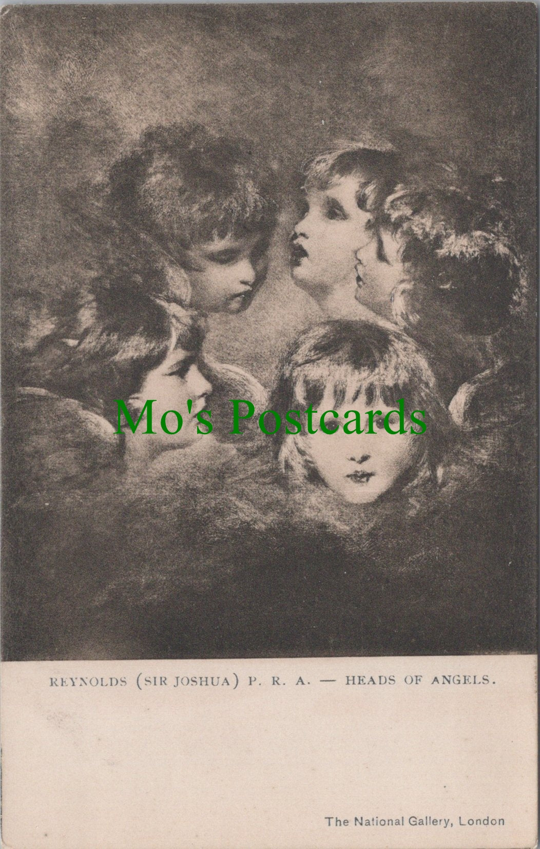 Art Postcard - Heads of Angles, Sir Joshua Reynolds  SW11089