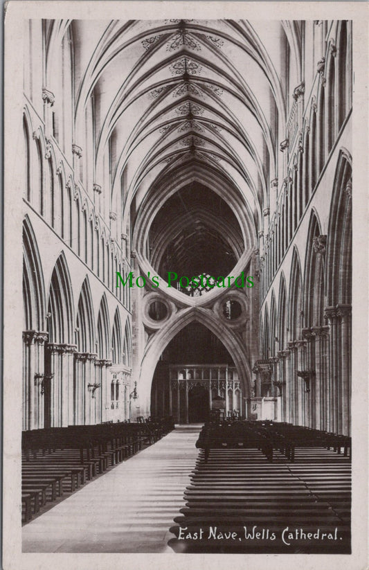 Somerset Postcard - Wells Cathedral, The East Nave  HP129