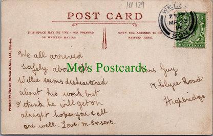 Somerset Postcard - Wells Cathedral, The East Nave  HP129