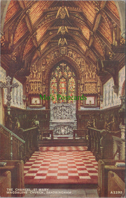 Norfolk Postcard - Sandringham, St Mary Magdalene Church HP132