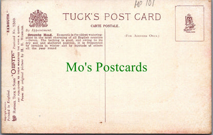 Devon Postcard - Exmouth, Orcombe Head, Artist Henry.B.Wimbush HP101