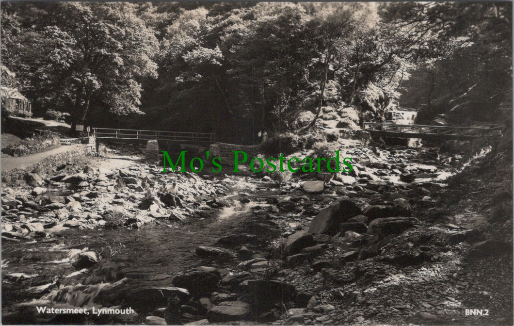 Devon Postcard - Watersmeet, Lynmouth  HP108