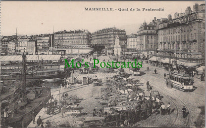 France Postcard - Marseille, Quai De La Fraternite  HP39
