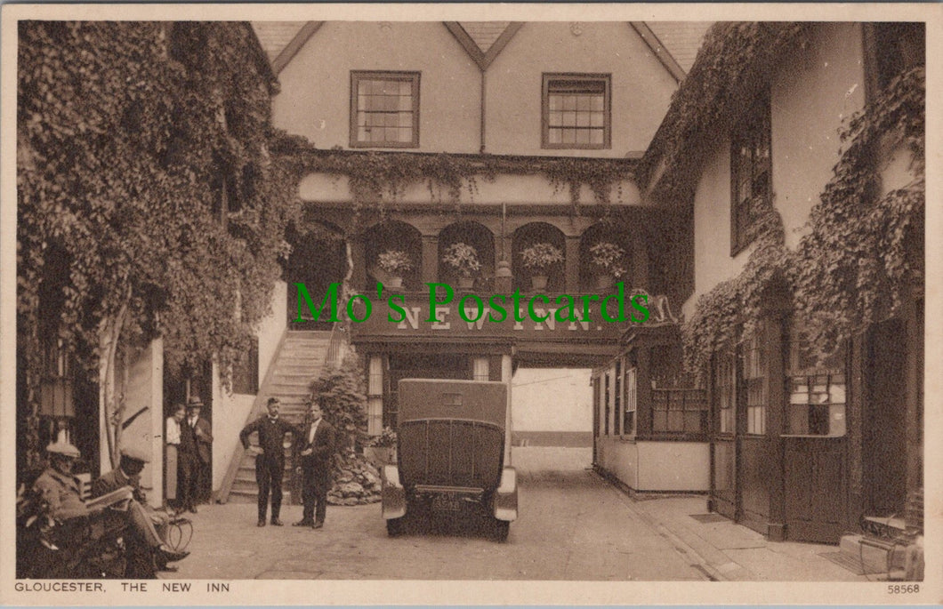 Gloucestershire Postcard - Gloucester, The New Inn    HP54