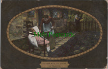 Load image into Gallery viewer, Art Postcard - The Man With The Scythe, La Thangue  HP55
