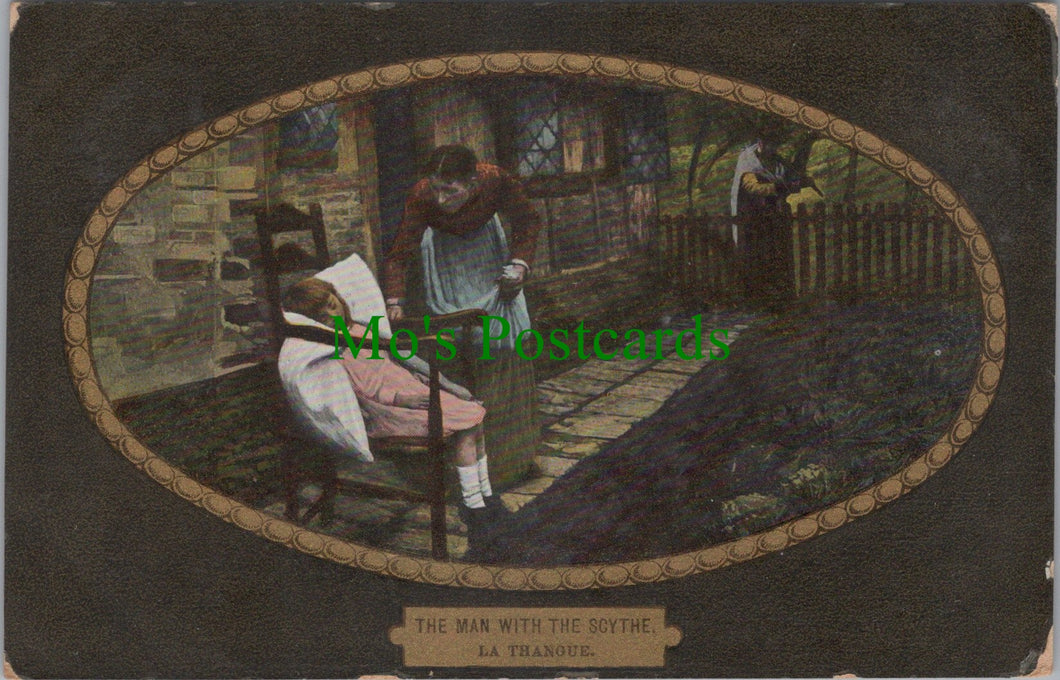 Art Postcard - The Man With The Scythe, La Thangue  HP55