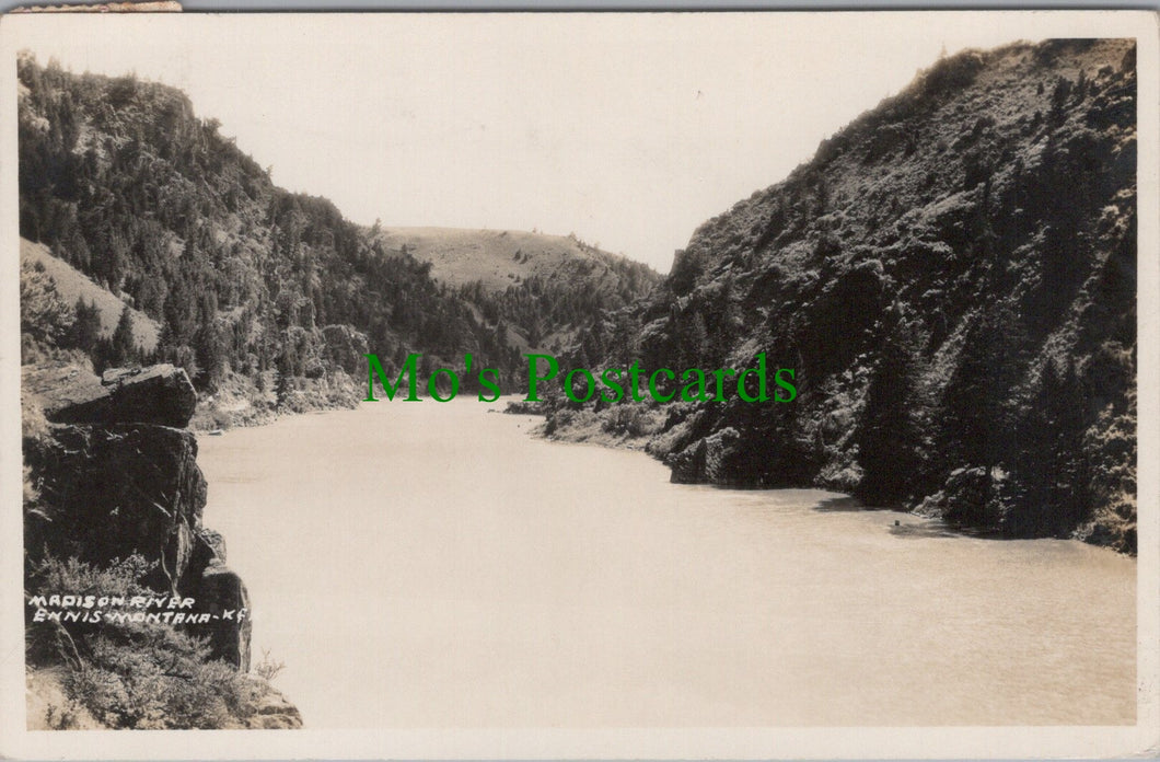 America Postcard - Madison River, Ennis, Montana  HP73