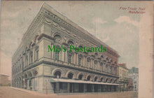 Load image into Gallery viewer, Lancashire Postcard - Manchester Free Trade Hall  HP77
