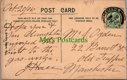 Lancashire Postcard - Manchester Free Trade Hall  HP77