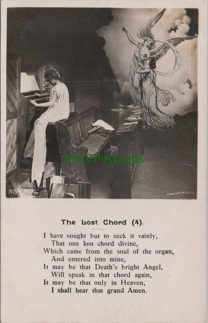 Music Postcard - Song Card - The Lost Chord (4) HP5