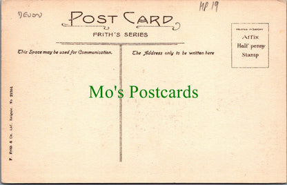 Devon Postcard - Plymouth Esplanade, "Drake" Statue  HP19