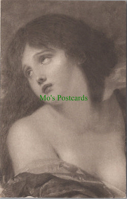 Art Postcard - Study of Grief, Jean-Baptiste Greuze  HP26