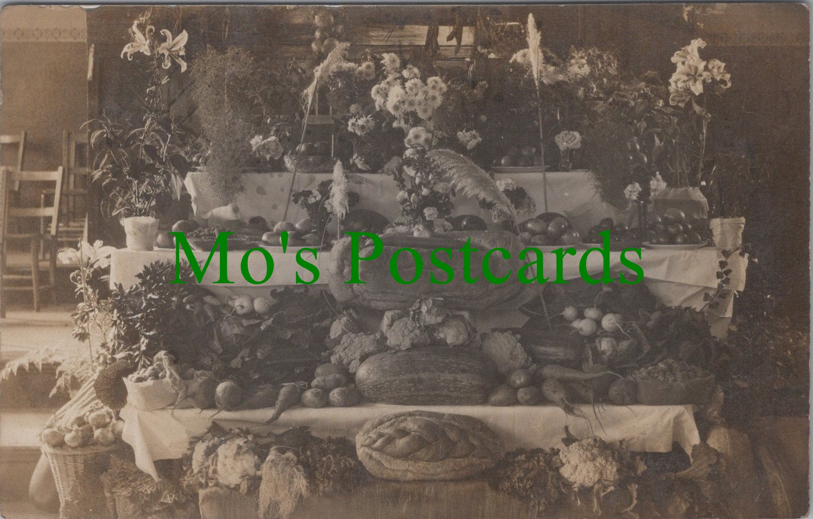 Food & Drink Postcard - Harvest Festival Food SW12477