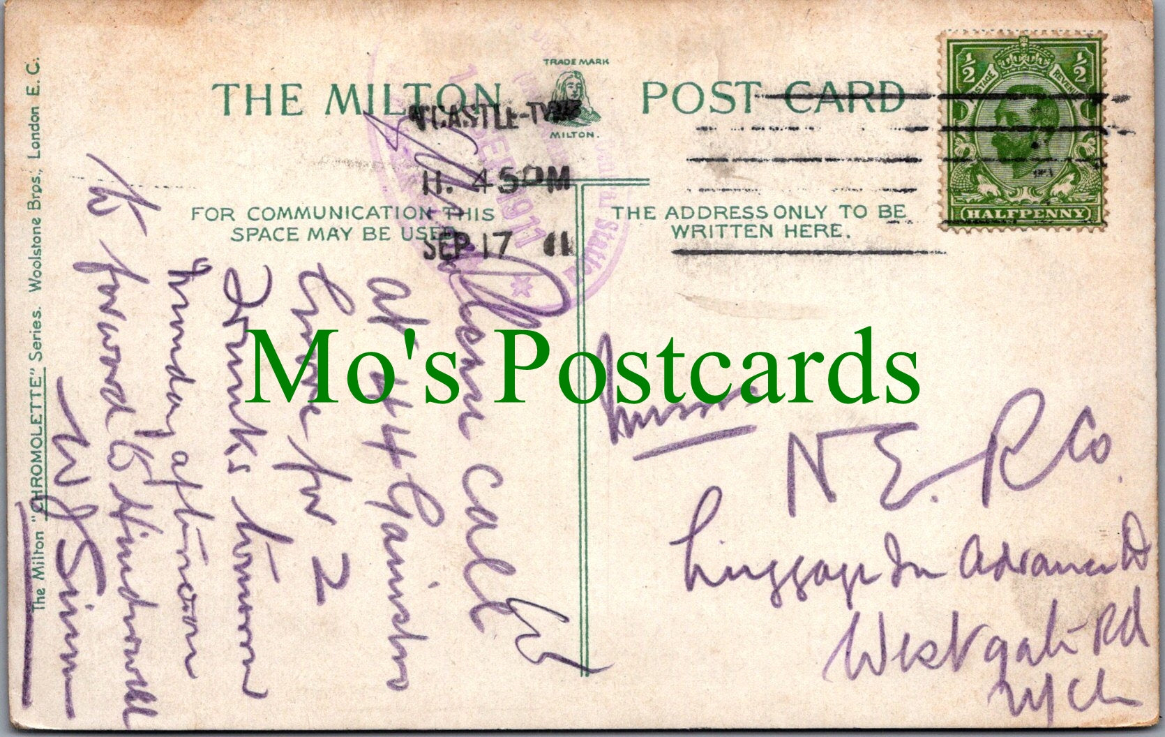Northumberland Postcard - Grainger Street, Newcastle-On-Tyne SW12488