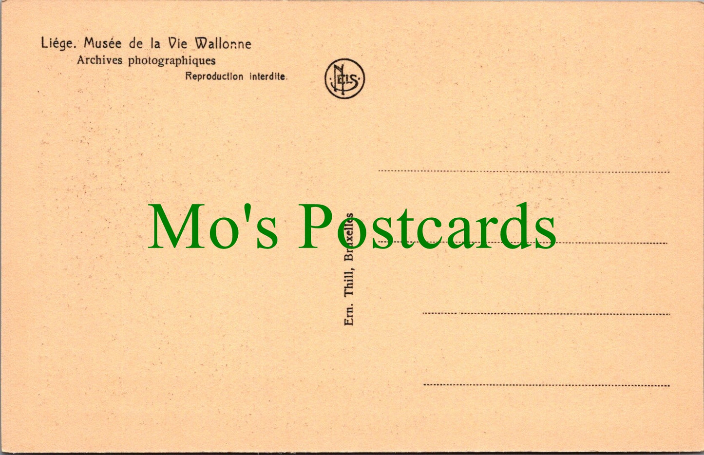 Belgium Postcard - Une Des Dernieres Botteresses Liegeolses SW12505