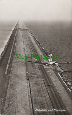 Netherlands Postcard - Afsluitdijk Met Monument  SW12536