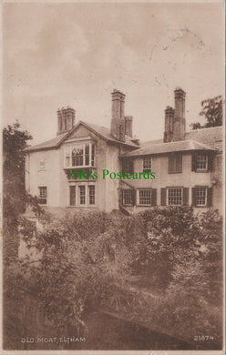 London Postcard - Old Moat, Eltham, Greenwich  DC980