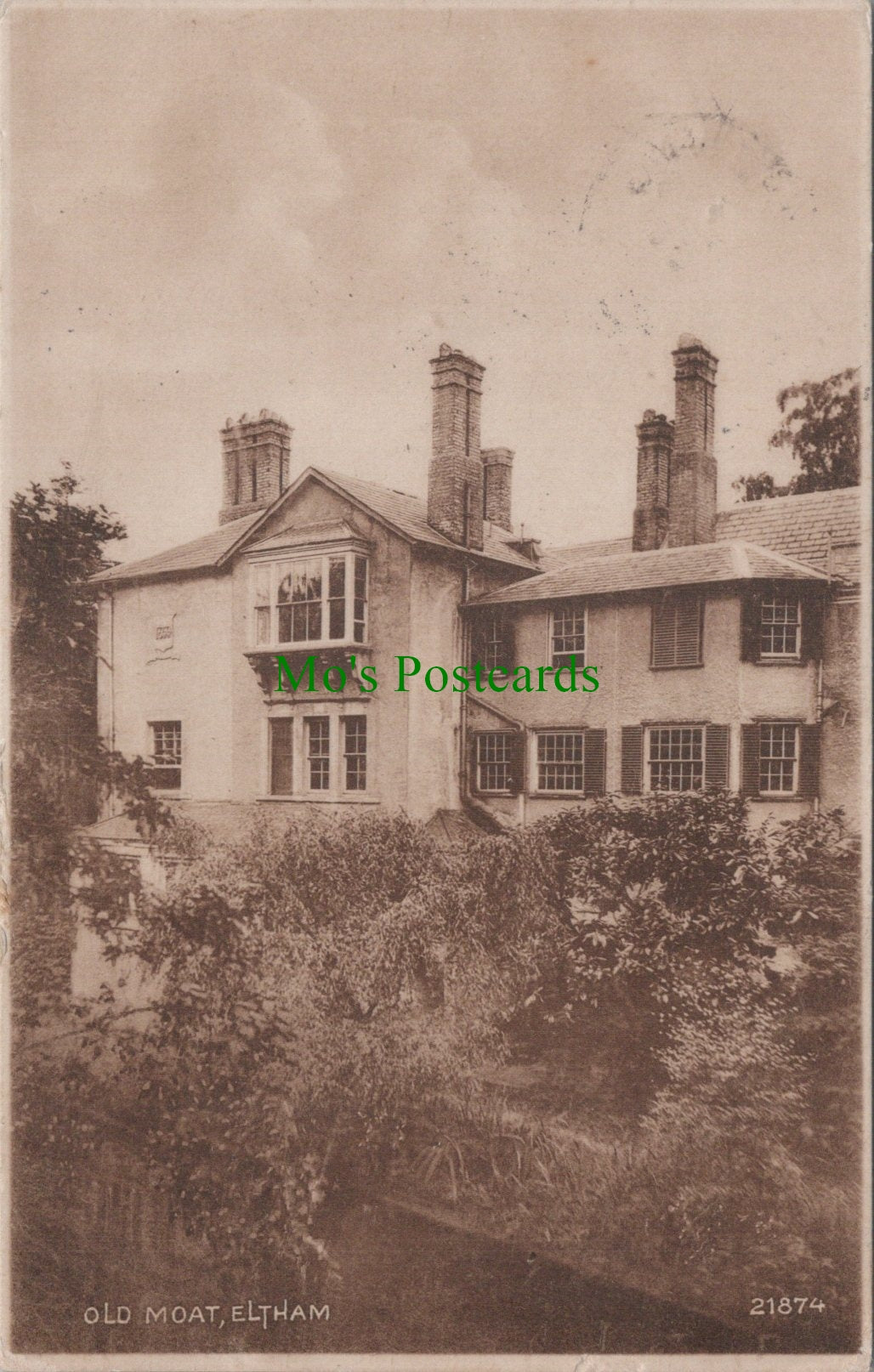 London Postcard - Old Moat, Eltham, Greenwich  DC980