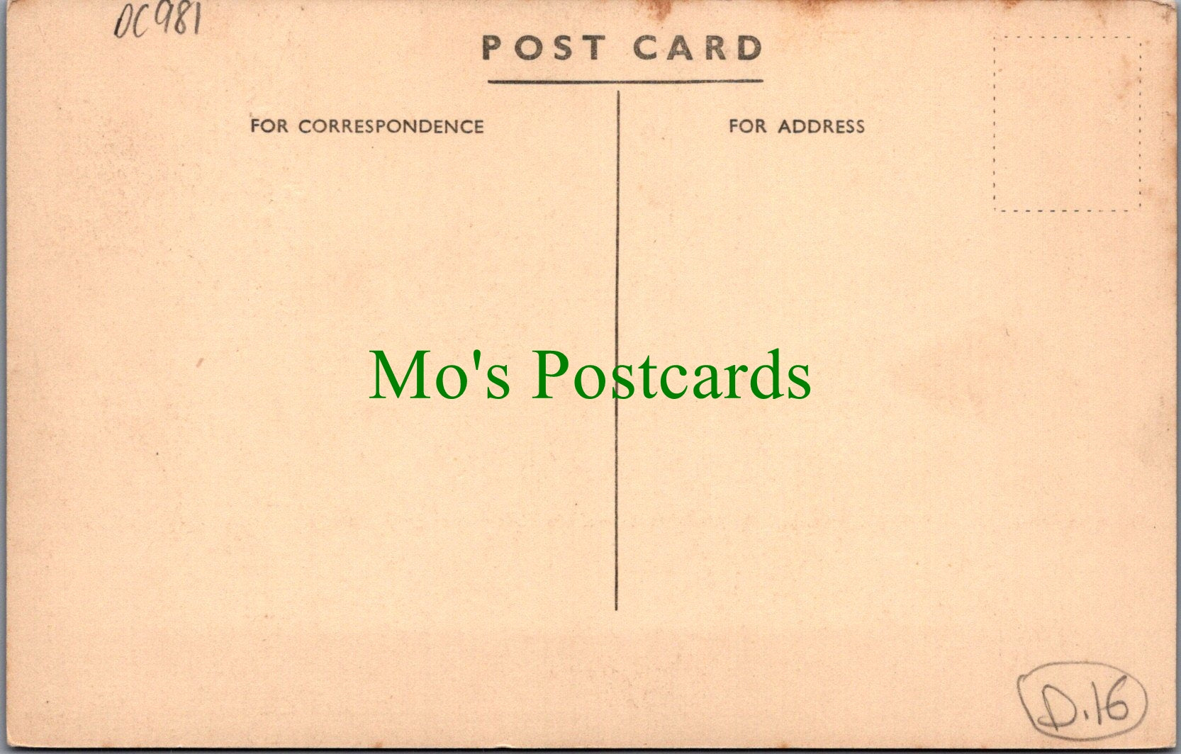 Somerset Postcard - The Alpine Village, Gough's Caves, Cheddar DC981