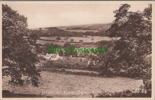 Wales Postcard - General View of Oxwich   DC951