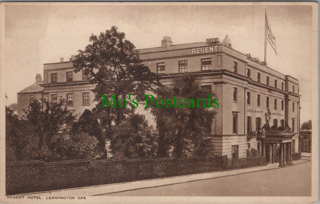 Warwickshire Postcard - Regent Hotel, Leamington Spa  DC953