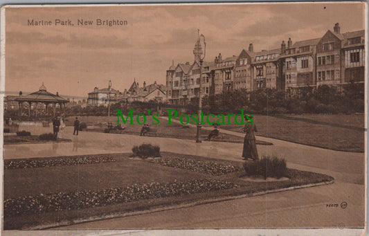 Cheshire Postcard - Marine Park, New Brighton  DC966