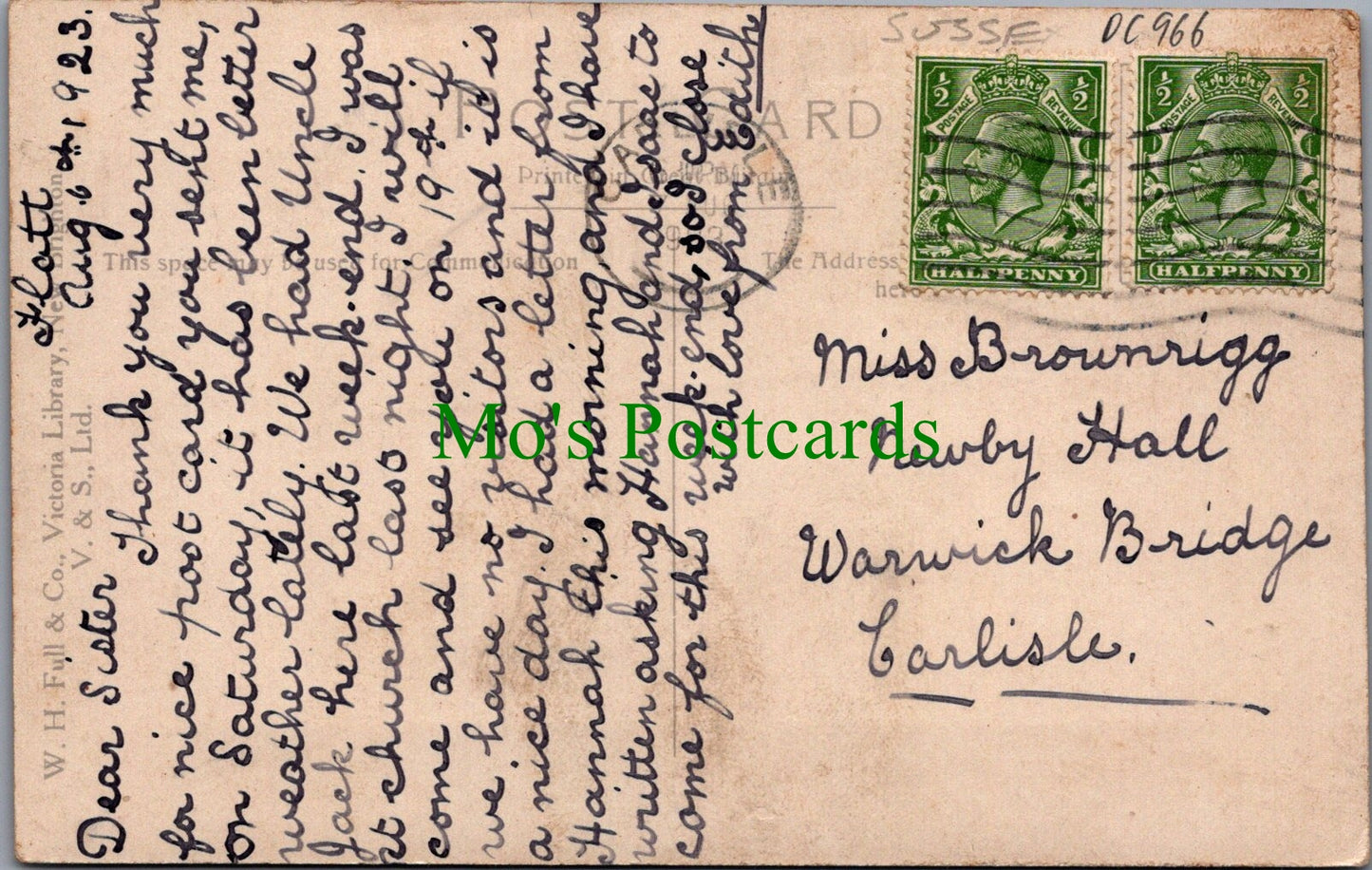 Cheshire Postcard - Marine Park, New Brighton  DC966