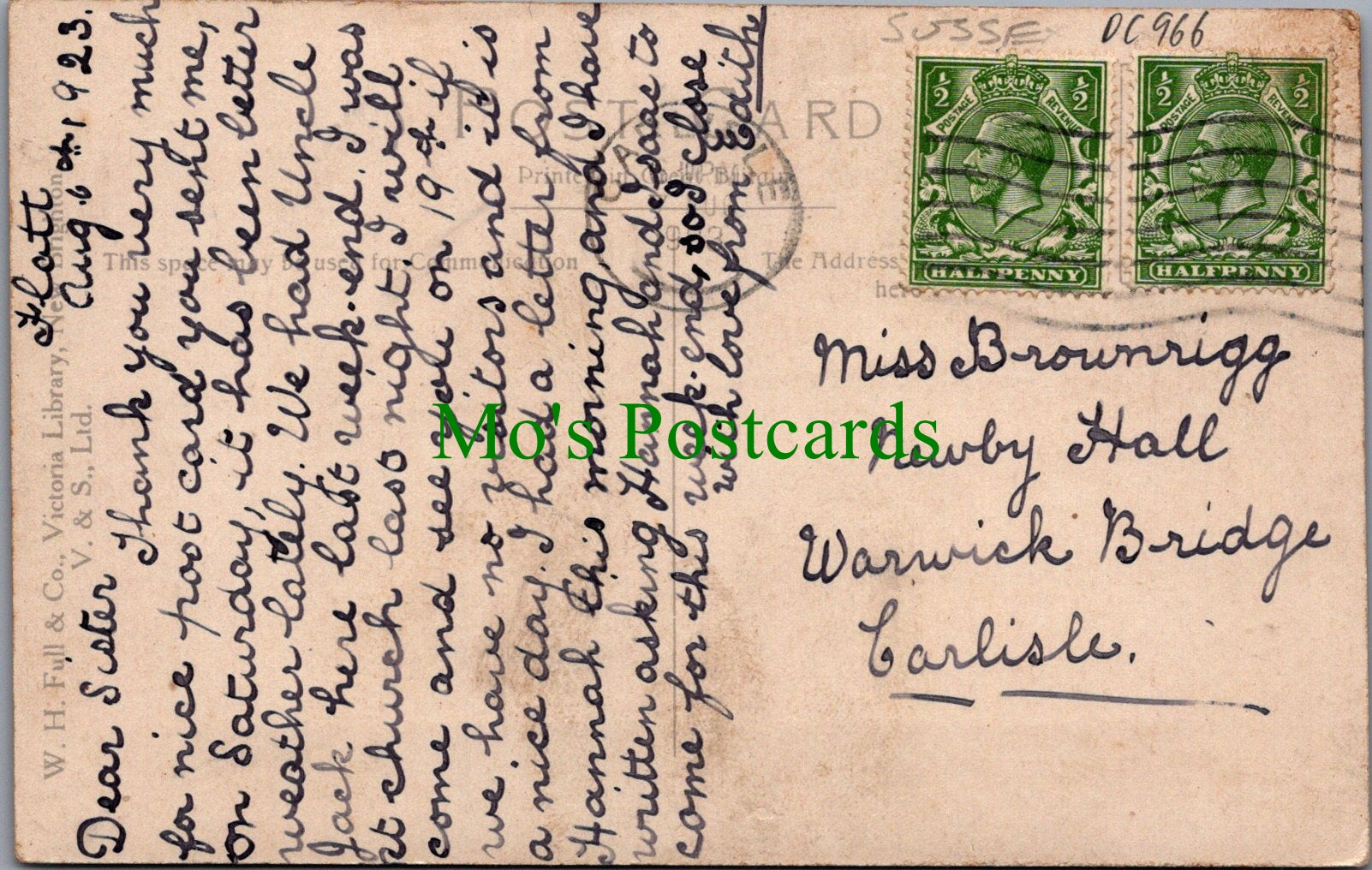 Cheshire Postcard - Marine Park, New Brighton  DC966