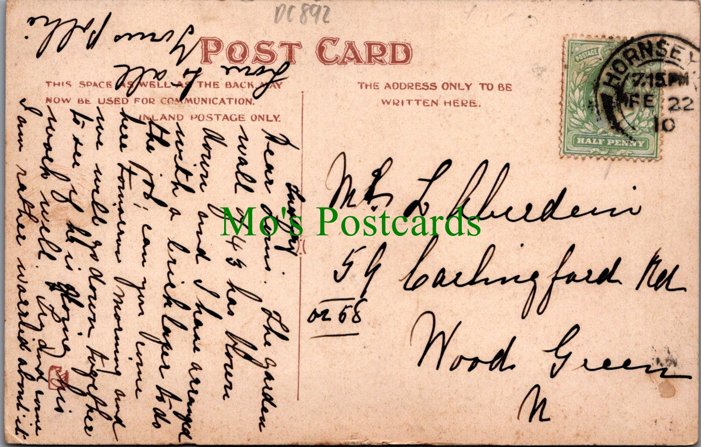 London Postcard - St James' Palace   DC892