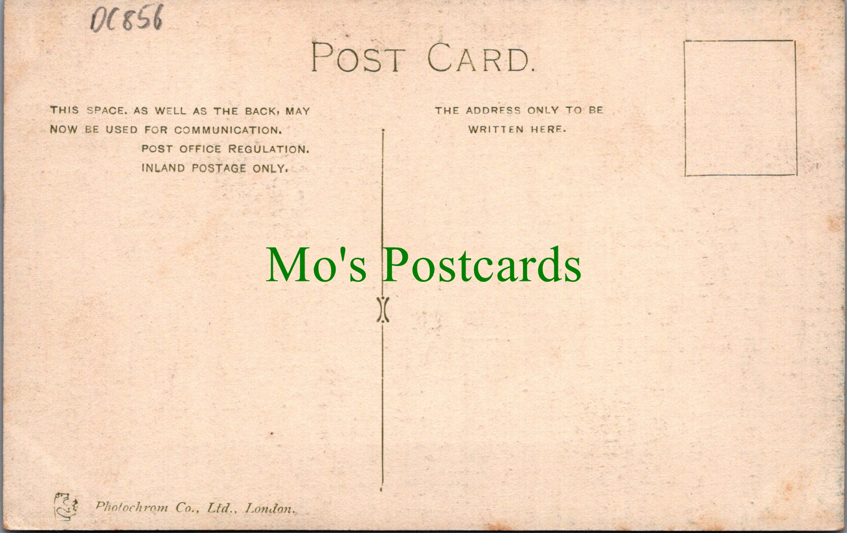 Somerset Postcard - Stourton Tower, King Alfred's Tower DC856