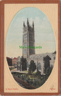 Somerset Postcard - St Mary's Church, Taunton   DC861