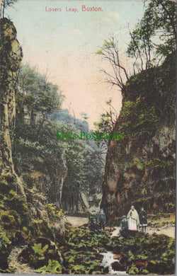 Derbyshire Postcard - Lovers' Leap, Buxton   DC865