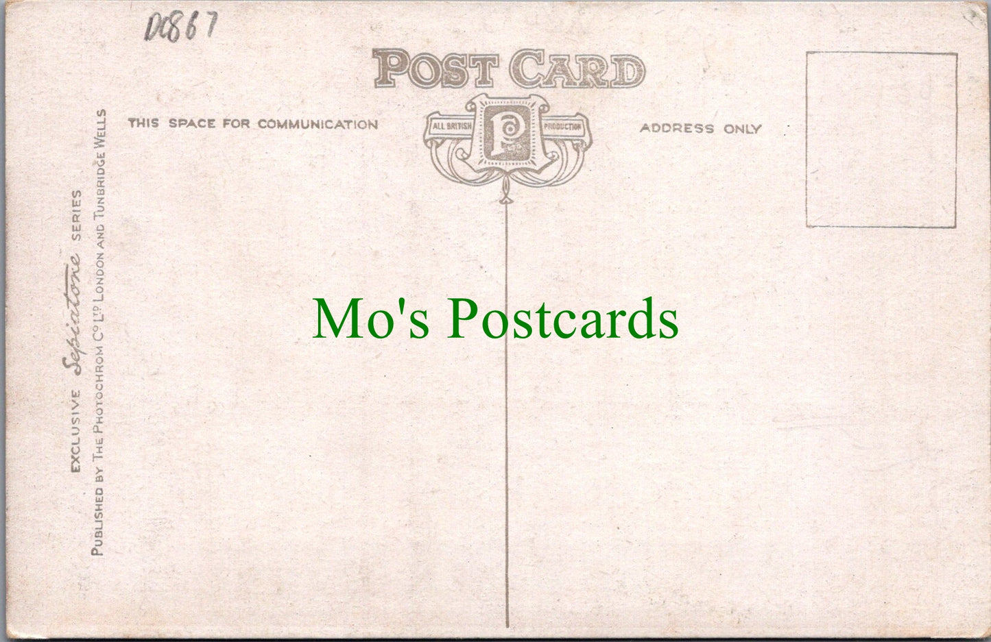 London Postcard - St James' Palace   DC867