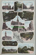 Load image into Gallery viewer, Yorkshire Postcard - Views of Sheffield   DC883
