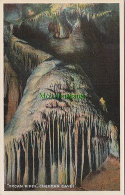 Somerset Postcard - Organ Pipes, Cheddar Caves   DC885