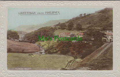 Yorkshire Postcard - Greetings From Halifax  DC807