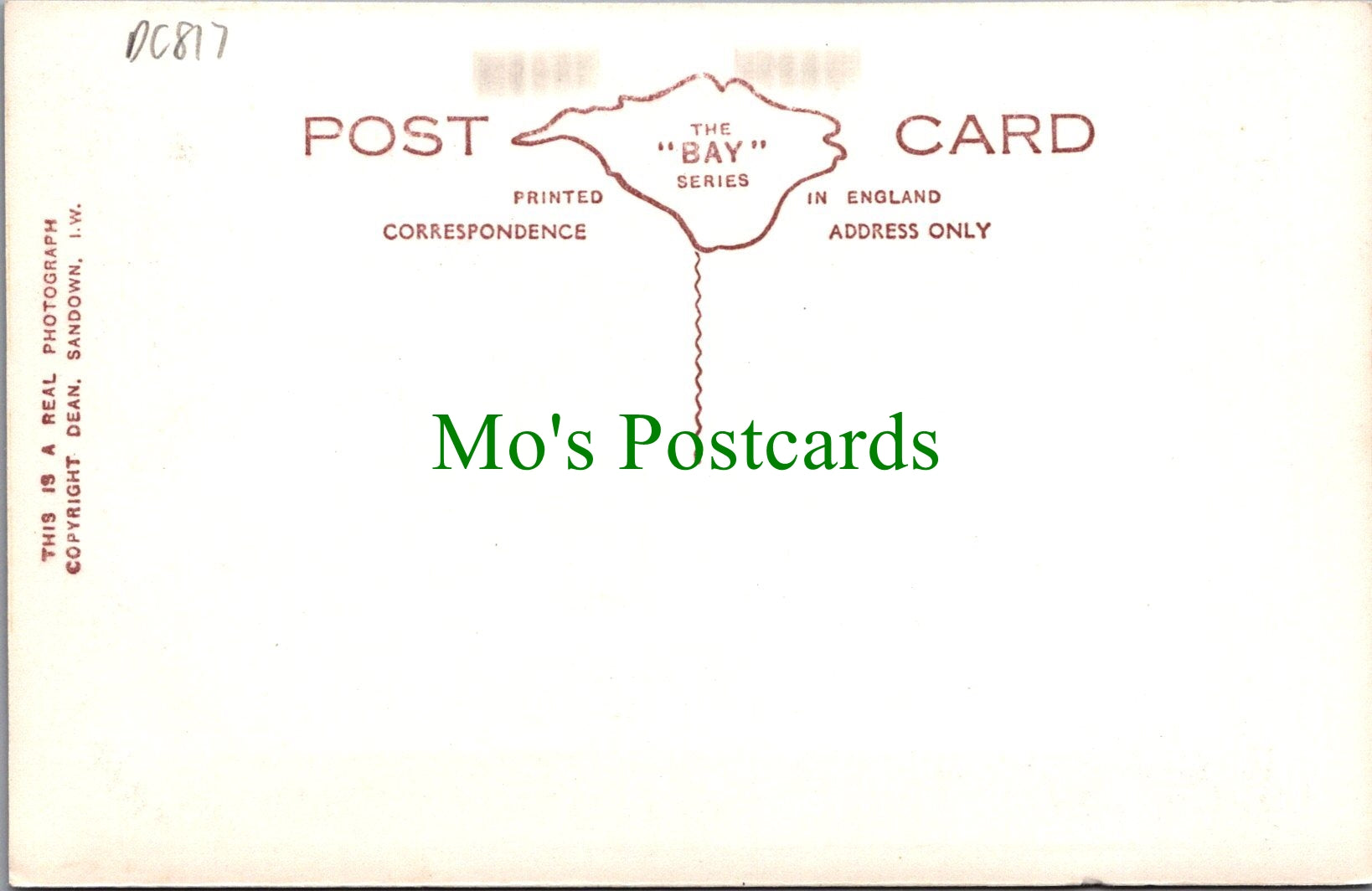 Isle of Wight Postcard - The Old Village, Shanklin   DC817
