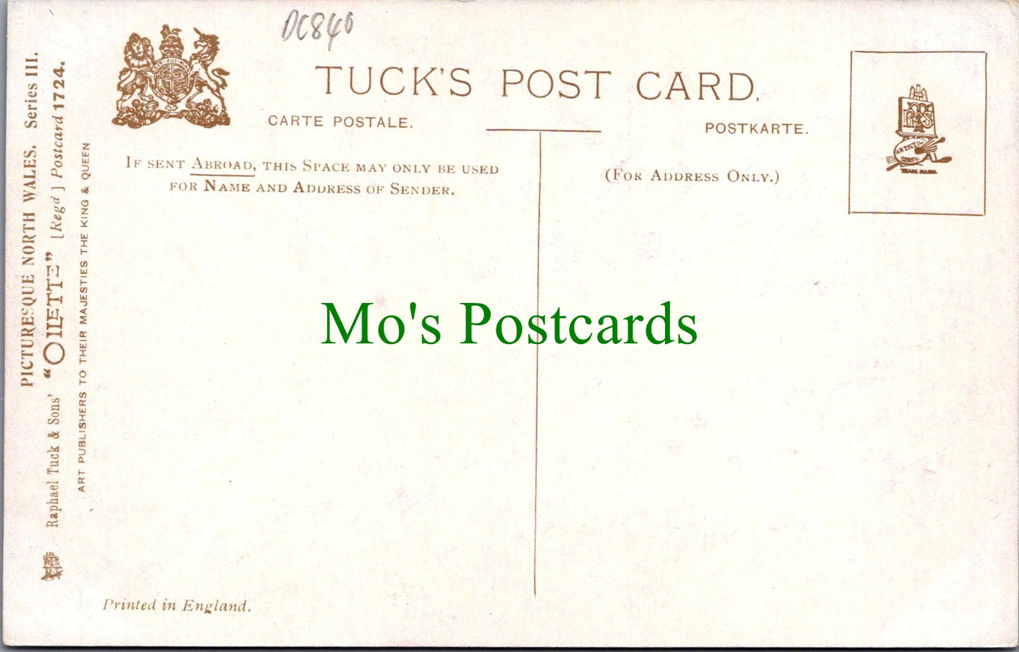 Wales Postcard - Miners' Bridge, Bettws-y-Coed   DC840