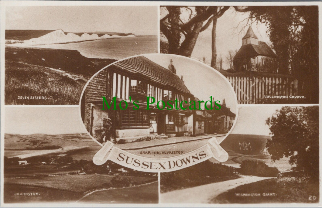 Sussex Postcard - Views of The Sussex Downs  DC849