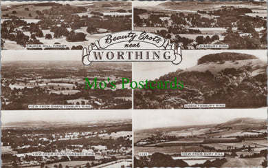 Sussex Postcard - Beauty Spots Near Worthing  DC850