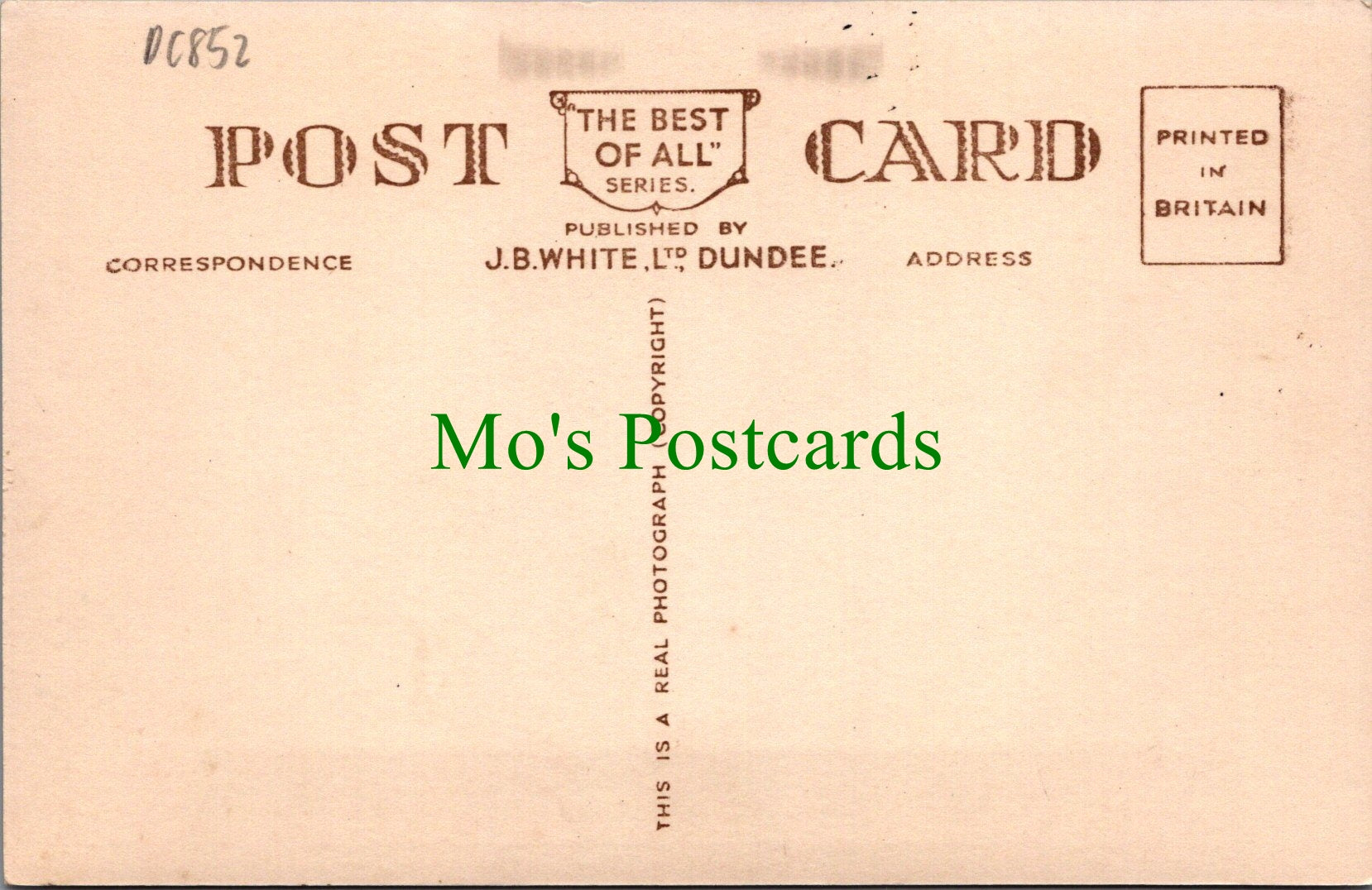 Scotland Postcard - Greetings From Edinburgh   DC852