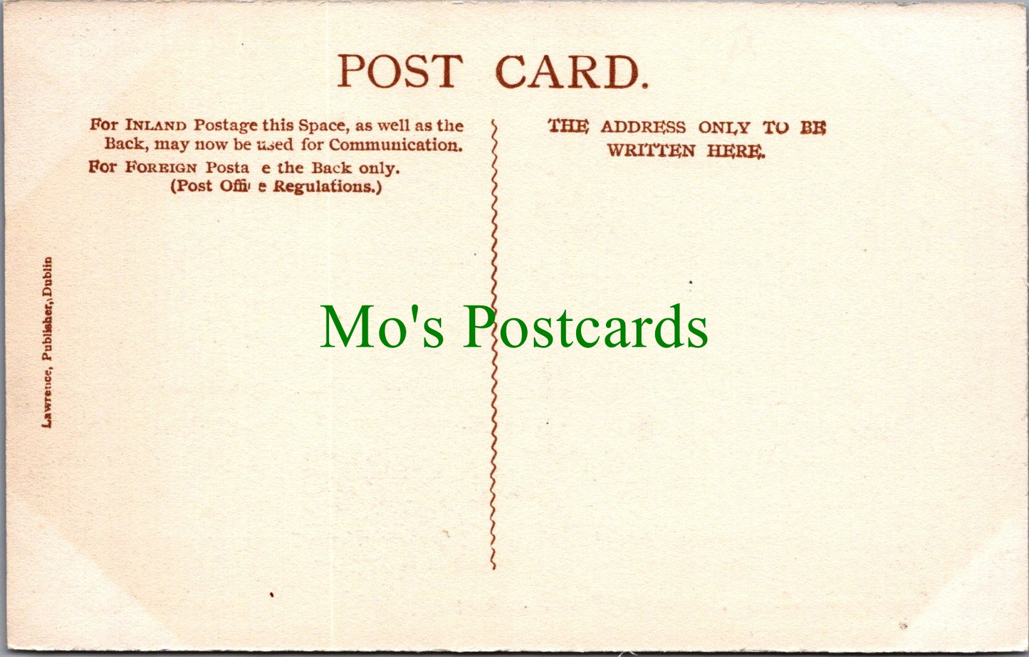 Ireland Postcard - Dublin, Vice-Regal Lodge, Phoenix Park  SW11252