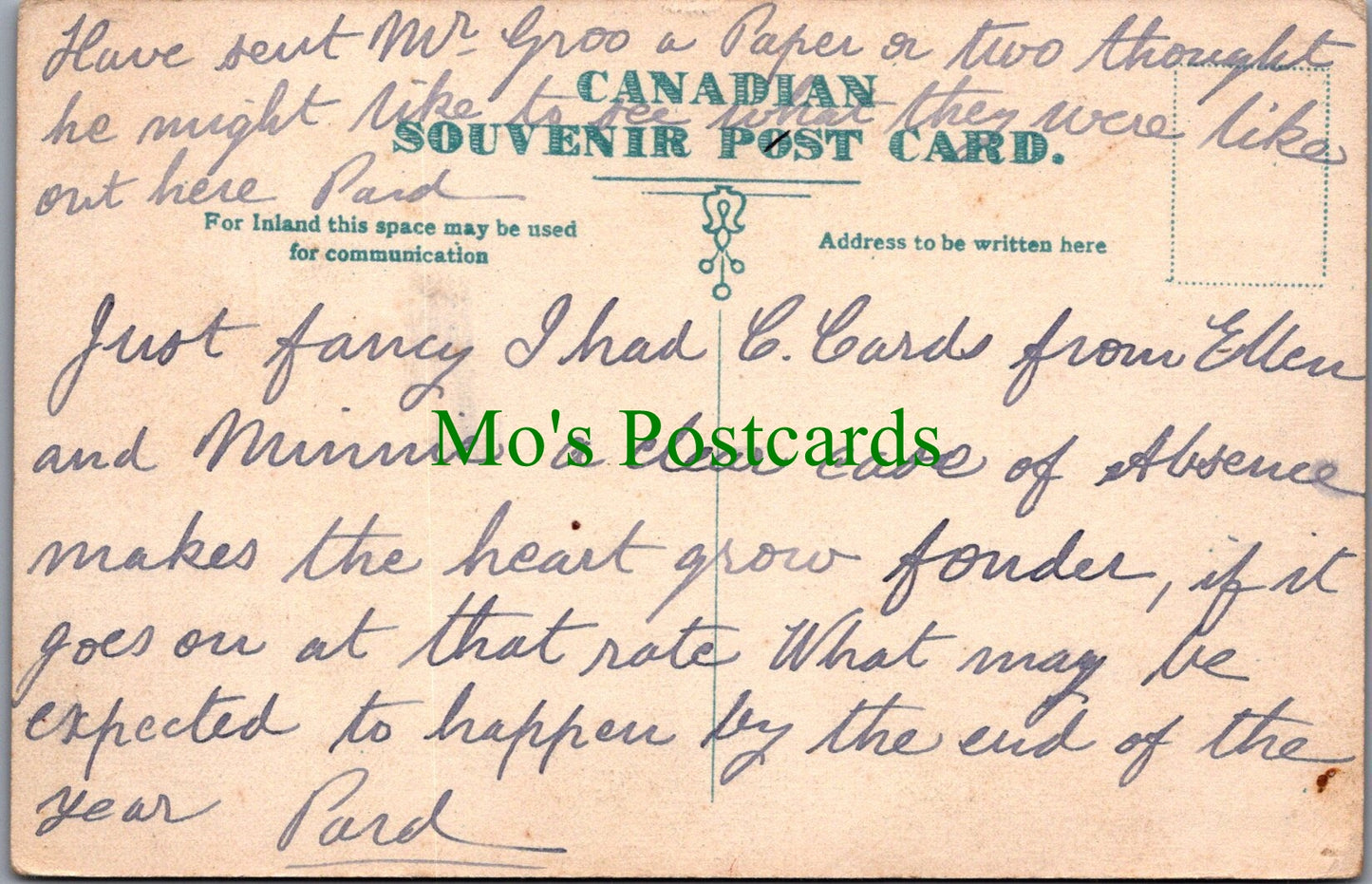 Canada Postcard - Reaping, Indian Head, Assiniboia SW11256