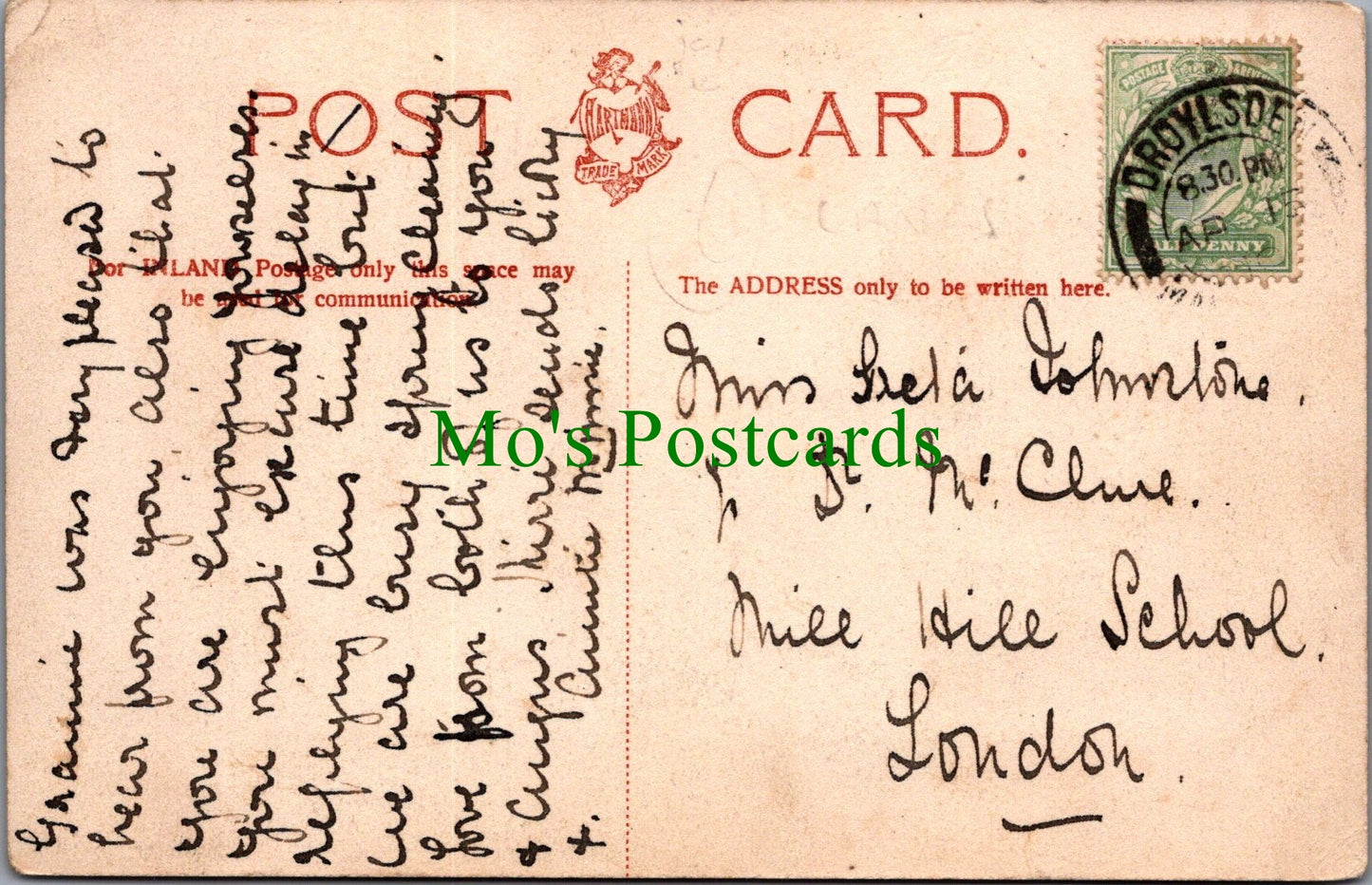 Lancashire Postcard - Whitworth Park, Manchester   SW11260