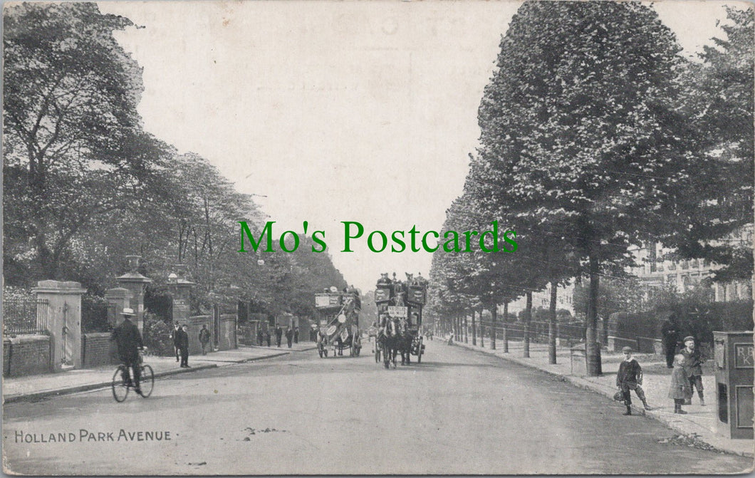 London Postcard - Holland Park Avenue, Kensington and Chelsea SW11271