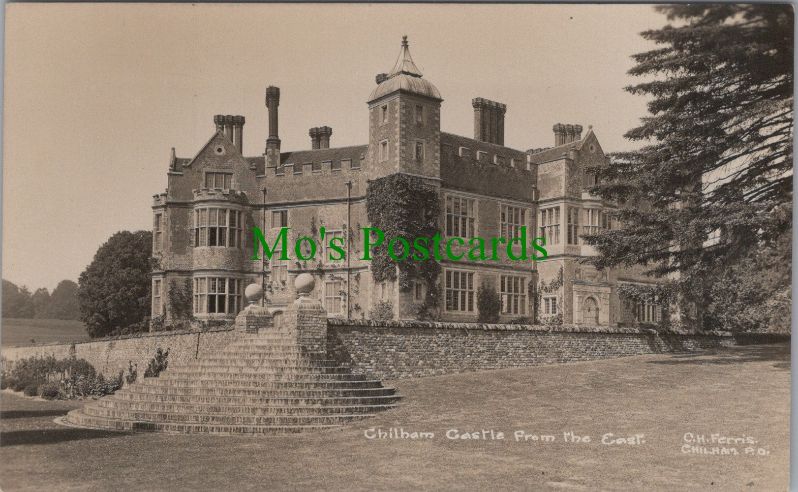 Kent Postcard - Chilham Castle From The East  SW11301